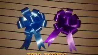 Cara membuat pita bunga
