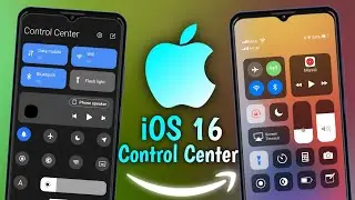 How to Apply iOS 16 Control Center in Any Tecno Phones | Tecno Mobile Notification Bar Change | 2022