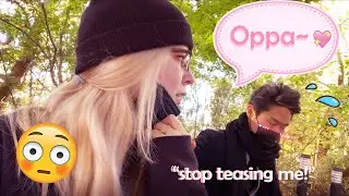 Calling My Korean Boyfriend Oppa For a Day [GONE WRONG] | AMWF International Couple | 국제 커플