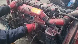STEYR 6-CYLINDER TURBO ENGINE