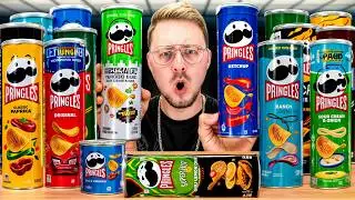 Zjedliśmy WSZYSTKIE SMAKI PRINGLES!