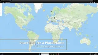 DATACT How To - Search places on the map