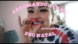 arrumando a casa pro natal + presente surpresa :)