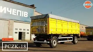 Прицеп ALEKO PCZK-18 самосвал-контейнеровоз