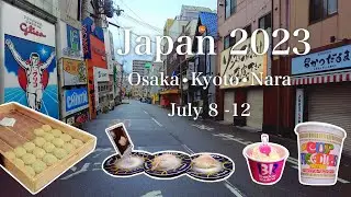 Japan 2023 Travel Vlog: Exploring Osaka, Kyoto & Nara
