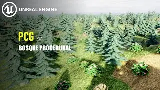 Unreal Engine 5 Como Hacer Un Bosque Aleatoriamente(PCG.1) Tutorial "Español"