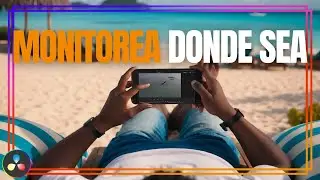 🔝TURN YOUR MOBILE PHONE INTO A MONITOR🔥 for DAVINCI RESOLVE 19! AMAZING Trick!💥