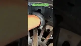 No fix a flat #youtubeshorts #shorts