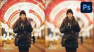 Background Blur in Photoshop | 3 Minute Photoshop Tutorial