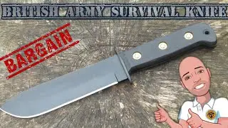Bargain British Army Survival Knife