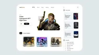 Adobe XD Web Design Tutorial | Adobe XD UI Design