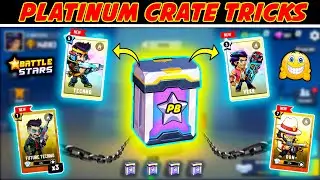 Future Techno Trick || How to get Platinum Crates in Battle Stars || Battle Stars
