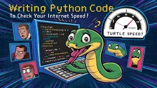 Writing Python Code to Check Your Internet Speed ! #python #termux #filecloning #viral