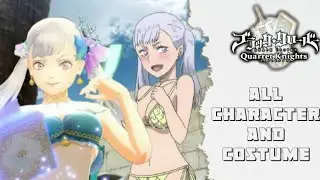 Black Clover: Quartet Knights All Character List And Costume