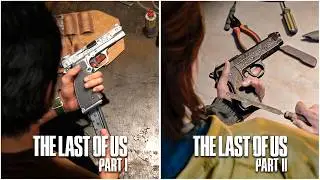 The Last of Us Part 1 & 2 - All Tools & All Weapon Upgrade Animations (4K)