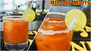 Bloody Marry || how to make classic cocktail Bloody Marry || easy drinks || #thebartenderaki