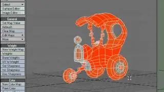 LightWave3D Tutorial Using one weight map, we can add multiple surface attributes to one surface
