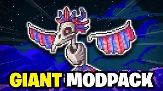 WE'RE BACK PLAYING THE BIGGEST TERRARIA MODPACK!