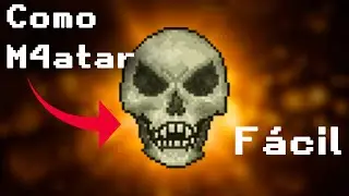 Terraria como matar o Boss Skeletron Facilmente - (Terraria Master MODE 1.4)