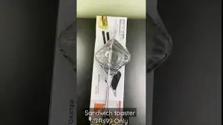 Sandwich Toaster @Rs99 Only ! #Unboxing #telegram #shooting #Loot