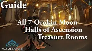 Warframe | All 7 Orokin Moon Halls of Ascension Treasure Rooms (Drift Mods Guide) OLD