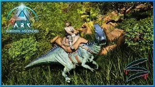 I Tamed My FIRST MOUNT - ARK Survival Ascended - E2