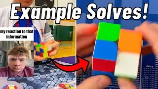 WORLD Class 2x2 AND 3x3 Rubik’s Cube Walkthrough Solves with Luke Garrett!