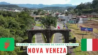 A cidade mais italiana de Santa Catarina: NOVA VENEZA - tem até uma gôndola de verdade !!