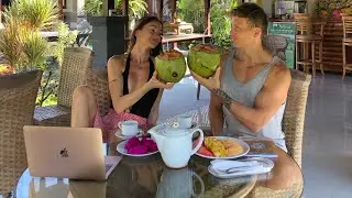 Наш Raw-vegan рацион🥭 Новогодний уикенд на Bali!