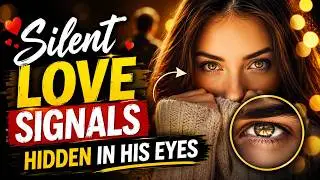 Silent Love Signals Hidden in His Eyes || Eye Contact Psychology || hat His Gaze Really Means ||