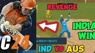RC 24 Ind vs Aus😍|| rc 24 gameplay|| #game