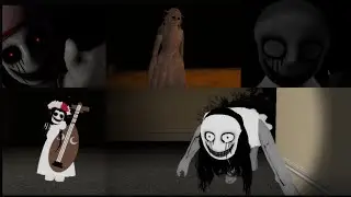 All Jumpscares in Roblox The Mimic(Chapter One Old Versions)