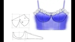 Modeling darts in the bra 