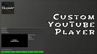 Custom YouTube Player