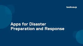 Public Good App House: Apps for Disaster Preparation and Response