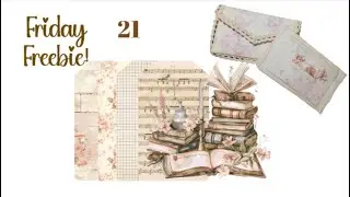 Friday Freebie #21! You're invited! A fun invitation to Mrs. Mouse's Tea Party! #freebies