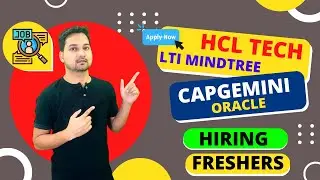 ORACLE | HCL Tech | LTI Mindtree | Capgemini | AECOM | Offcampus drive for Freshers #offcampusjobs