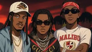 GUNNA x OFFSET x THUG - 