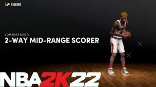 2 Way Mid Range Scorer 97 Badges Rare Lockdown Build 🔒 Nba2k22 Next Gen