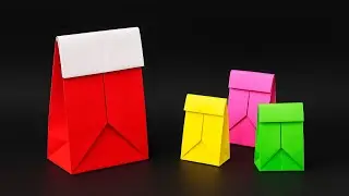 How to Make a Paper Bag – Easy Origami Tutorial