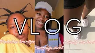 Vlogtober Ep11: Spend chill days with me| protective hairstyle | chit chat| Hlu Lanie