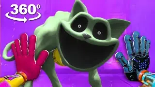 Catnap's TRAGIC End in Poppy Playtime 3 VR (360° Experience)