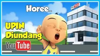 UPIN diundang YOUTUBE!! UPIN DIBAWA KE DUNIA MINECRAFT - ROBLOX UPIN IPIN