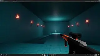 Added a Rifle with recoil animation and hitmarker [Unity]