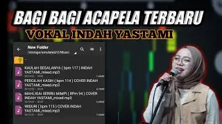 [ FL STUDIO MOBILE ] acapella jernih vokal indah Yastami || acapella FL STUDIO MOBILE