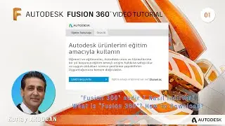 1)Fusion 360 Abone Olma,Kurulum/Fusion 360 Subscription, Installation