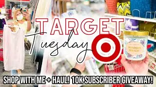 TARGET SHOP WITH ME + HUGE TARGET HAUL 2021! || 10K SUBSCRIBER GIVEAWAY || TARGET TUESDAY