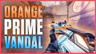 PRIME Vandal (Orange Variant) Gameplay | VALORANT Prime Collection Skin