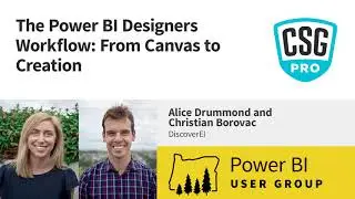 The Power BI Designers Workflow: From Canvas to Creation