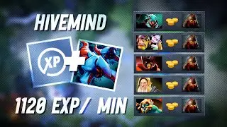 Weaver Hivemind Facet gives insane amount of exp/ min in Dota 2 7.39